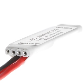 izefia mini amplificador de señal repetidor para 5050 3528 smd rgb led tira de luz dc 12v (6)
