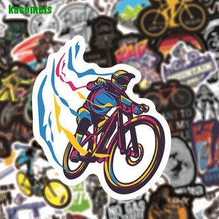 [kacmsi] 50 pegatinas de bicicleta de montaña impermeable diy monopatín portátil motocicleta dfhn