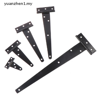 Zhen pintura negra en forma de T triángulo bisagra gabinete cobertizo puerta de madera bisagras puerta bisagras Hardware.