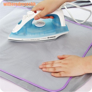(witheredroseshb) 1 pieza de protección de prensa de malla de planchar protector de tela proteger ropa delicada ropa