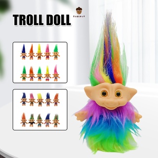 muñeca de pelo largo vintage gran diablo marioneta juguete con pelo largo figuras juguetes regalos adornos