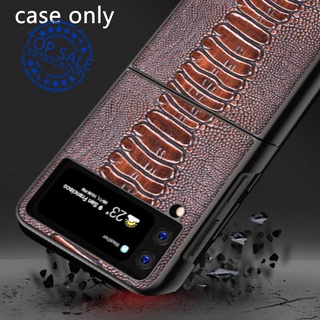 Adecuado para SAMSUNG Galaxy Z Flip 3 teléfono móvil funda protectora de cuero PU W1H8
