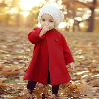 Pinkmans otoño invierno niñas niños bebé Outwear capa botón chaqueta abrigo caliente ropa