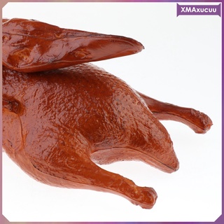 Realistic Artificial Food PVC Fake Roast Chicken Duck Roast Chicken (4)