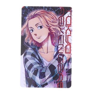 Tokyo Revengers Anime ID PVC Tarjetas Photocard Figura Cosplay Colección Tarjeta (7)