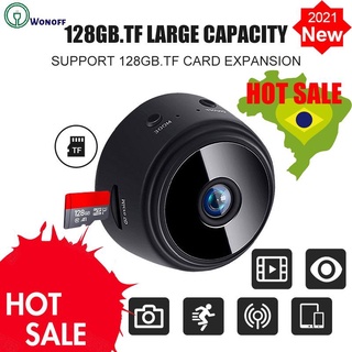 Mini cámara espía pequeña Hd Cam 1080P A9 mini cámara WIFI oculta imán de batería infrarroja WONOFF