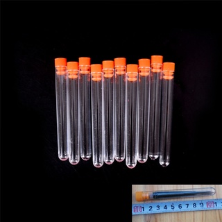 xinghernew: 10 unidades de plástico para almacenamiento de botellas de fieltro, agujas, soporte transparente