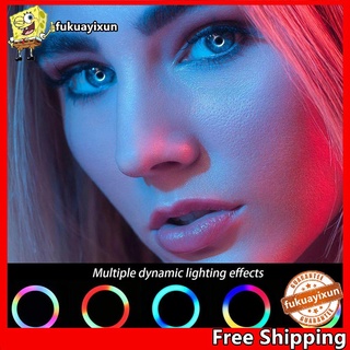⚡Bien.⚡ Selfie Clip LED anillo de luz anillo de batería recargable para Smartphone luz (1)