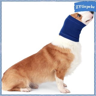 perro snood suave perro sudadera con capucha orejeras anti-ansiedad baño aseo sombrero de perro