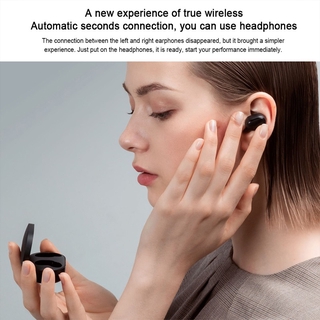 xiaomi RED MI Inalámbrico Bluetooth 5.0 Auriculares Mini En El Oído Con Caso De Carga PK Airpods Flypods Freebuds RE (5)