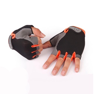[elfi] guantes de medio dedo transpirables para hombre/ciclismo/fitness/escalada/deporte al aire libre