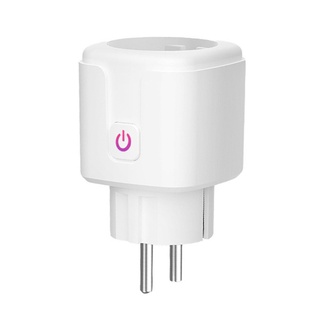 bzs 16a eu wifi smart plug socket con monitor de energía app mando a distancia