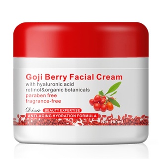 goji berry crema facial con ácido hialurónico anti-oxidación crema anti-envejecimiento