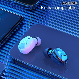ameesi s660 bluetooth 5.0 auriculares reducción de ruido inalámbrico mini in-ear auriculares para teléfonos móviles