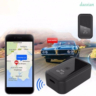 Daoxian Control de voz grabación Mini GPS fuerte magnético en tiempo Real rastreador GF22 localizador coche GPS Tracker/Multicolor