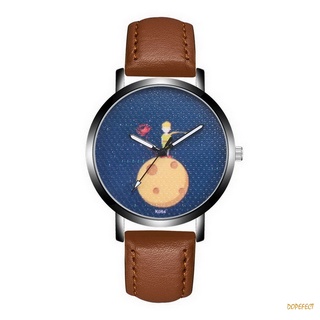 Reloj analógico de cuarzo con correa de cuero ajustable para hombre/regalo para pareja (7)