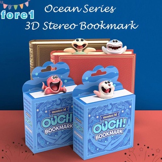 fore nuevo sello de estilo animal de dibujos animados pulpo libro marcadores regalo serie océano creativo divertido papelería pvc suministros escolares