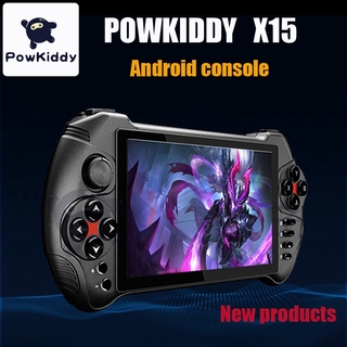 Powkiddy X15 Andriod consola de juegos portátil de 5.5 pulgadas 1280*720 pantalla 2G RAM jugador de juegos