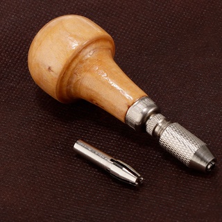 Pin Tong Vise w/ Wooden Handle and 1 Extra Collet Jewelry Watchmaking Tool