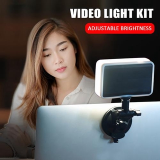 Kit de iluminación de videoconferencias para videoconferencias de trabajo remoto luz Led para Laptop videoconferencias Zoom llamadas autodifusión