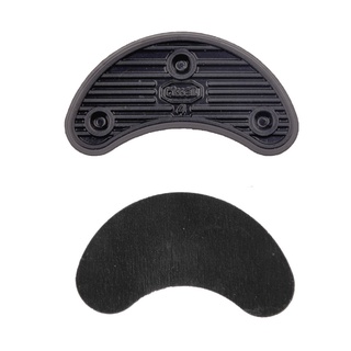 puntas de goma negra para tacón, almohadilla de suela de repuesto, 31 x 16 mm (7)