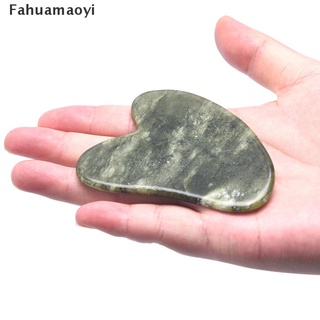 Fahuamaoyi 2 piezas masajeador Facial rodillo de piedra de Jade Natural Guasha junta rascador conjunto de elevación Facial esperanza usted puede disfrutar de sus compras
