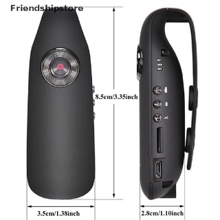[friendshipstore] mini cámara de cuerpo 1080p full hd oculta cámaras espía portátil clip de bolsillo portátil co