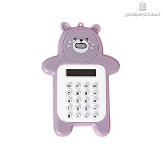 Good&p calculadora electrónica de 8 dígitos oso compacto Mini ligero portátil calculadora de mano para estudiantes en casa Sch
