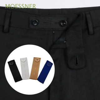 moessner flexible cintura banda extensor pantalones cintura botón extensores maternidad embarazo hebillas jeans pantalones ajustable extensión hebilla/multicolor (1)