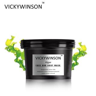 VICKYWINSON Crema exfoliante de algas 50g Gel exfoliante Piel corporal