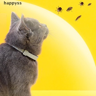 [happy] collar anti pulgas para perros/gatos/collar antiparasitario ajustable para desparasitación
