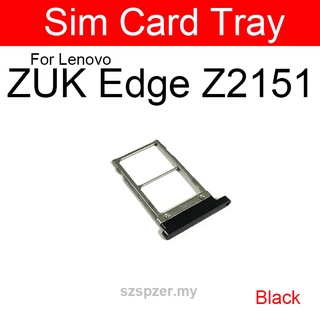 Tarjeta Sim de memoria titular de la bandeja para Lenovo Lenovo Zuk Edge Z2151 lector de tarjetas Sim ranura zócalo adaptador de piezas de reparación
