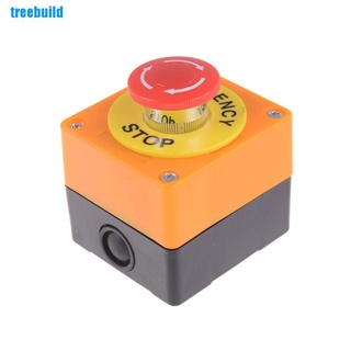[Treebuild] interruptor de botón de parada de emergencia de seta roja 1 No 1 Nc