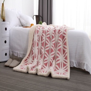 manta de terciopelo de algodón con capa doble/manta de cactus suave ultra flexible
