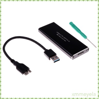 NGFF (M . 2) SSD A USB3.0 HDD Caja De Aluminio Soporte B-key SATA