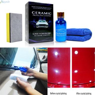 Nano materiales 1 botella recubrimiento líquido Auto coche pintura cuidado 9H revestimiento protector
