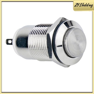 12 mm 36v cierre de metal botón interruptor de cabeza alta (1)