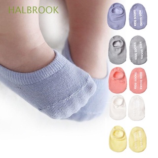 halbrook candy color bebé calcetín de algodón tobillo calcetines piso calcetines recién nacido antideslizante color sólido niños calcetines cortos niñas para bebé/multicolor