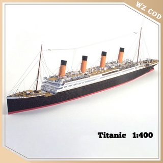 Rompecabezas De Papel Titanic barco-Kit De decoración De habitación De niños Ornamentos