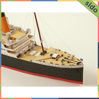[Sido] 3d 1/400 Titanic Ship DIY rompecabezas modelo de papel Kit de educación decoración de oficina