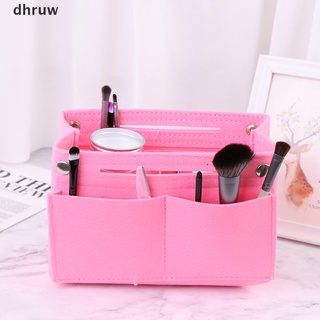 Dhruw 1Pc Handbag Cosmetic Organizer Purse Insert Bag Felt Cloth Storage Pouch Case CO (3)