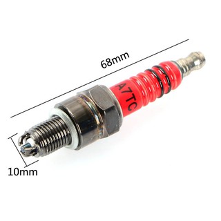 Scooter GY6 50cc 150cc High Performance 3 Electrode Spark Plug Replace for C7HA C7HSA (2)