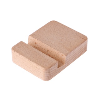 R* soporte de madera portátil para teléfono celular/soporte de madera para Smartphone/iPhone/iPad Mini