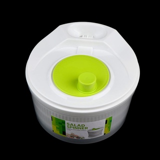 Myoloy plástico grande ensalada Spinner hoja secador de lechuga escurridor de verduras aderezo hierba agua mi (5)