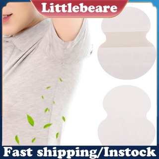 littlebeare.co 20Pcs Underarm Pad Invisible Disposable Non Woven Fabric Odor Prevention Sweat Underarm Pads for Shirt