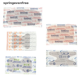 Spef 50Pcs/set Waterproof Wound Plaster Medical Anti-Bacteria Band Aid Wound Dressing Free