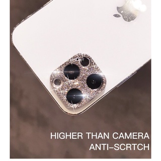 Protector De Lente De Cámara Para iPhone 13 12 11 Pro Max De Lujo 3D Glitter Diamante Bling Rhinestone Para 11 12 mini Pegatinas (3)