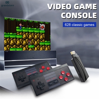 Consola de videojuegos con 628 juegos clásicos Mini consola Retro inalámbrico