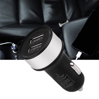 Xiaoh adaptador de cargador de coche Dual USB A de 2 puertos para Samsung Galaxy S6 iPhone 5 6 6S