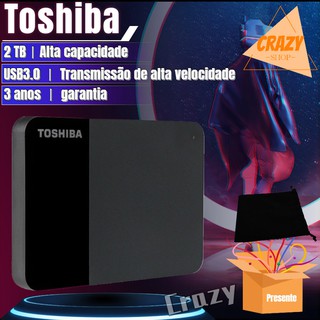 Stock listo Toshiba 2tb/cable/Usb 3.0 Hd 2tb Disco duro externo